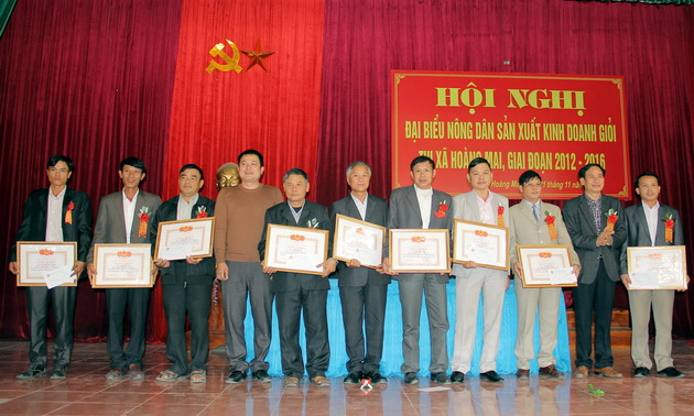 Hoàng Mai (Nghệ An): Tôn vinh 60 điển hình nông dân sản xuất kinh doanh giỏi