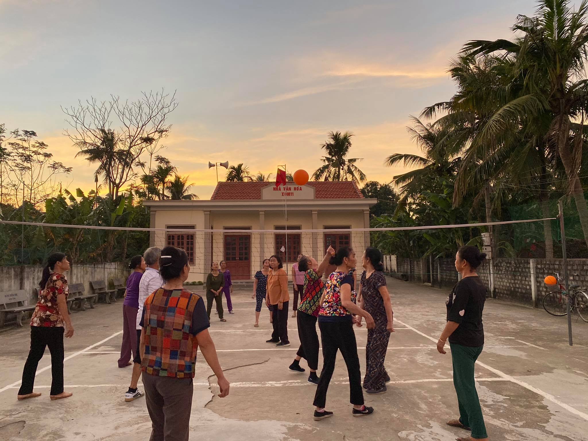 Hội viên, nông dân Nghi Long, Nghi Lộc, Nghệ An tích cực tham gia phong trào rèn luyện sức khỏe